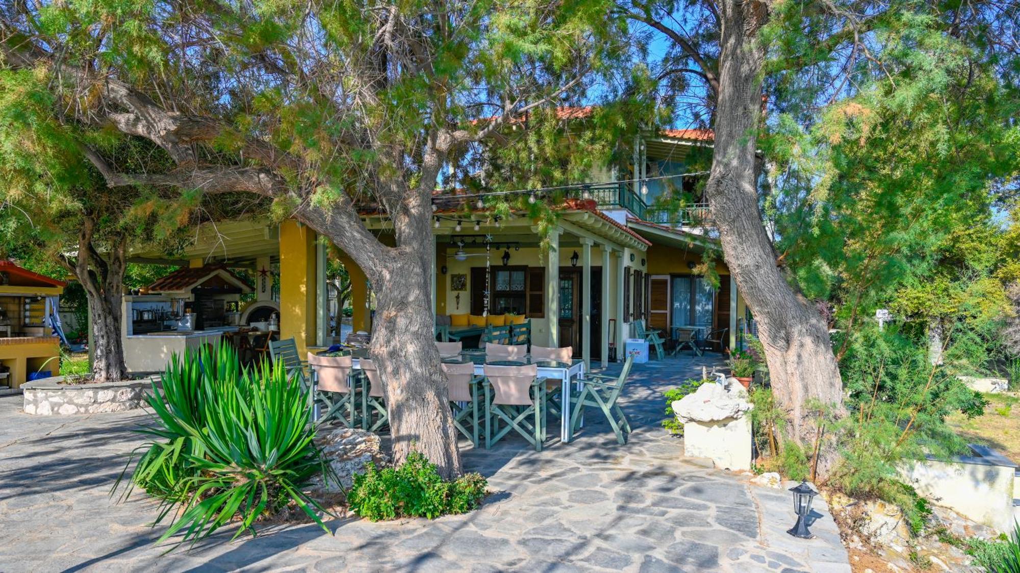 Kiparissi Villa Halkidiki อิเอริสโซส ภายนอก รูปภาพ