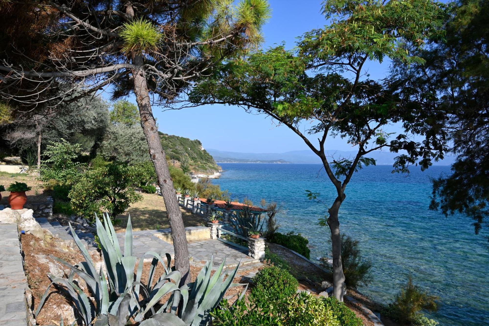 Kiparissi Villa Halkidiki อิเอริสโซส ภายนอก รูปภาพ