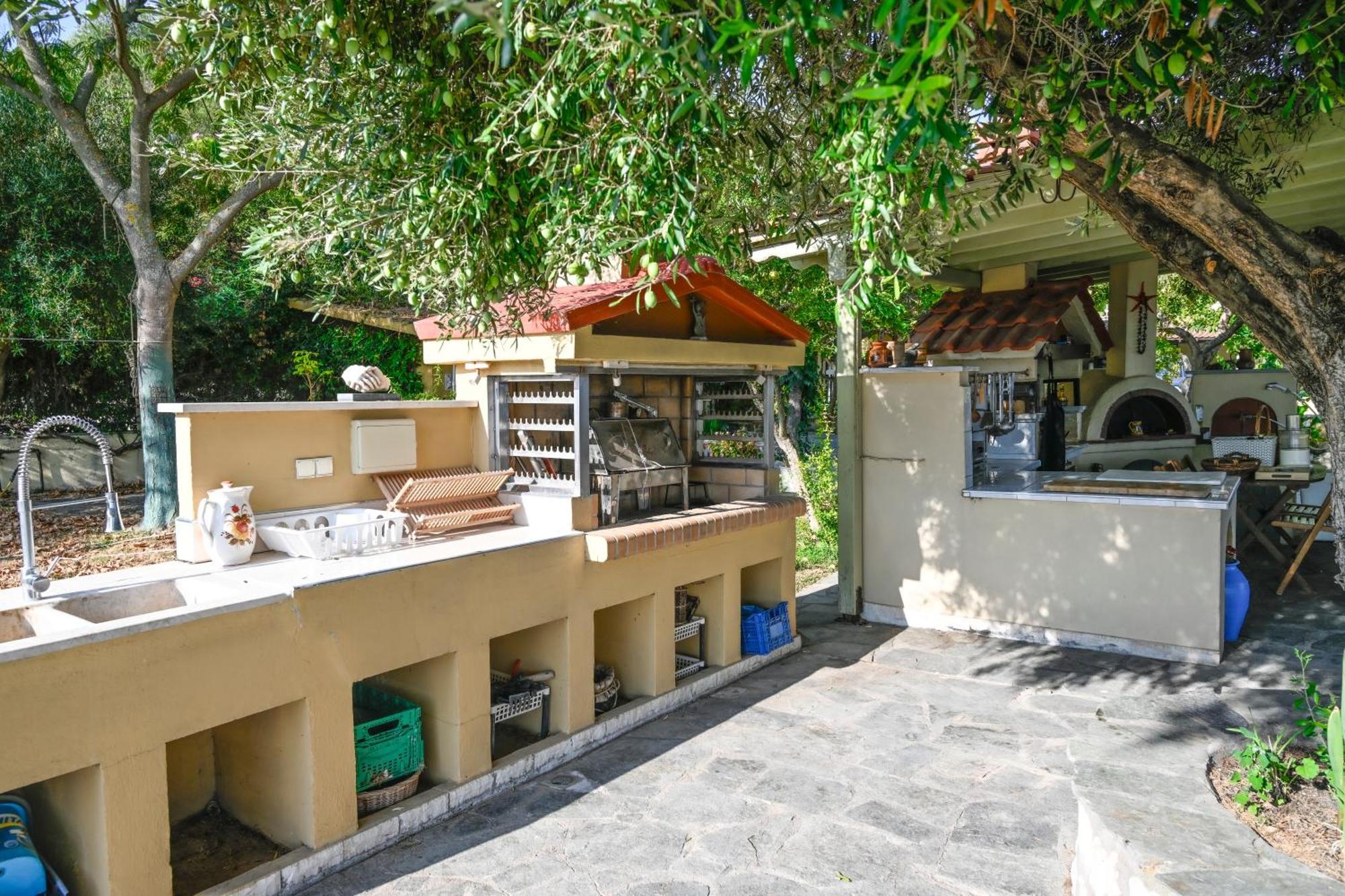 Kiparissi Villa Halkidiki อิเอริสโซส ภายนอก รูปภาพ