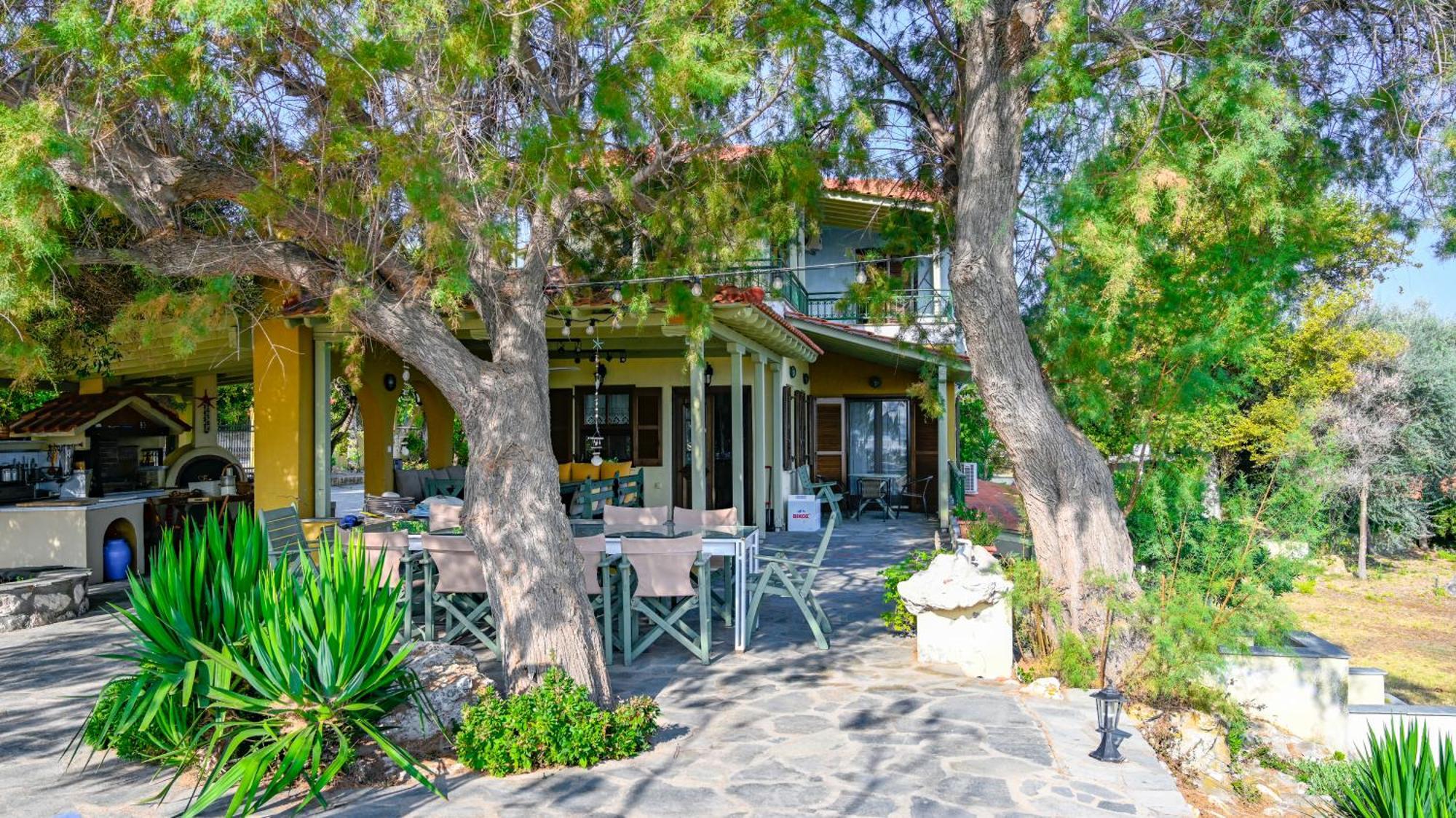 Kiparissi Villa Halkidiki อิเอริสโซส ภายนอก รูปภาพ