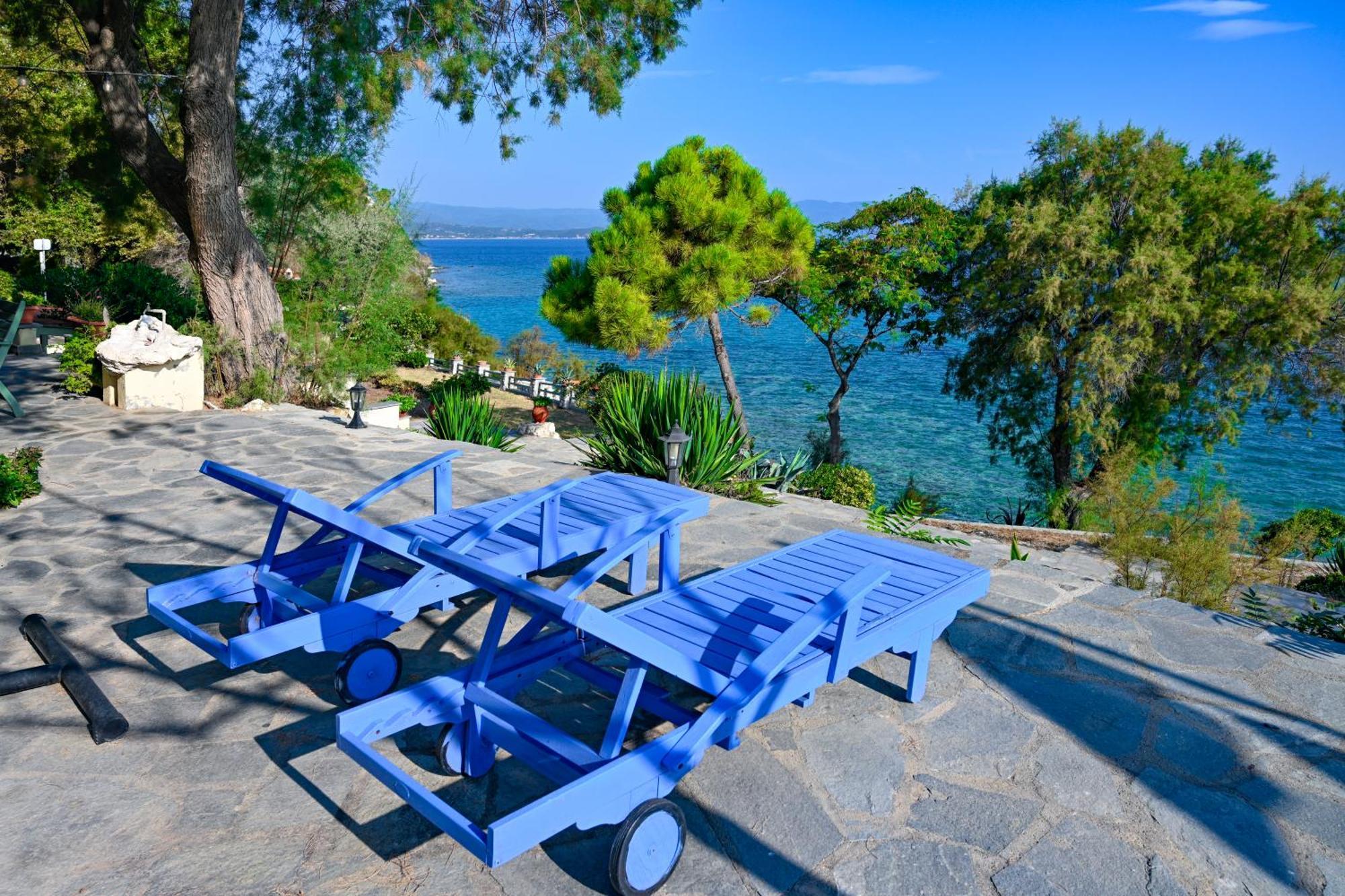 Kiparissi Villa Halkidiki อิเอริสโซส ภายนอก รูปภาพ