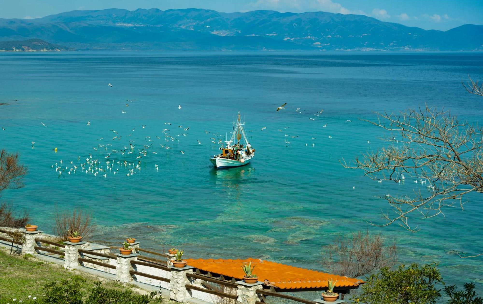 Kiparissi Villa Halkidiki อิเอริสโซส ภายนอก รูปภาพ