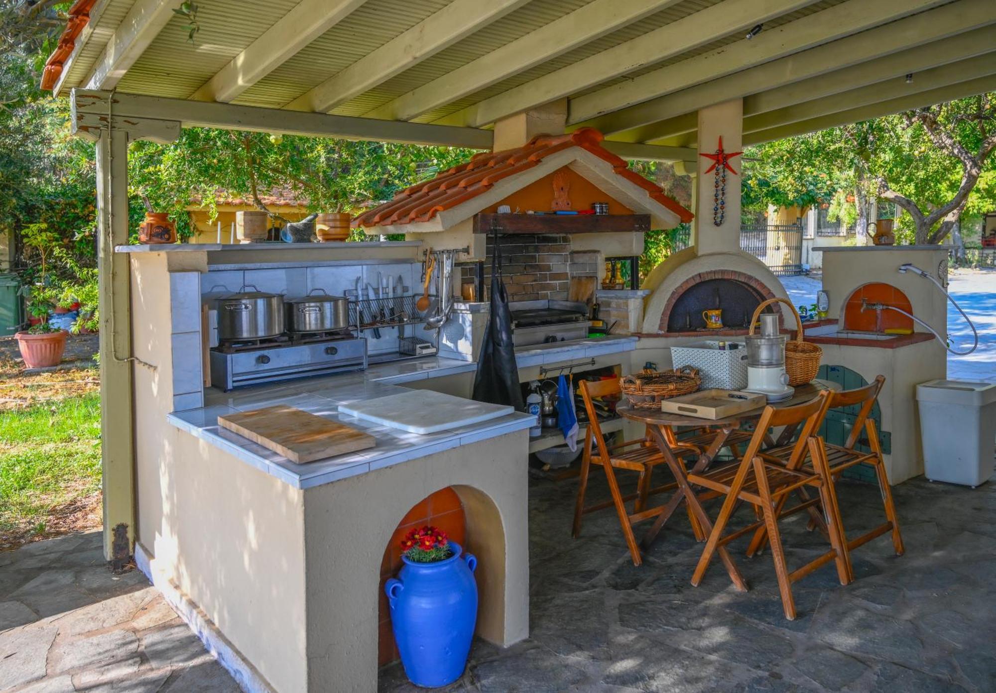 Kiparissi Villa Halkidiki อิเอริสโซส ภายนอก รูปภาพ